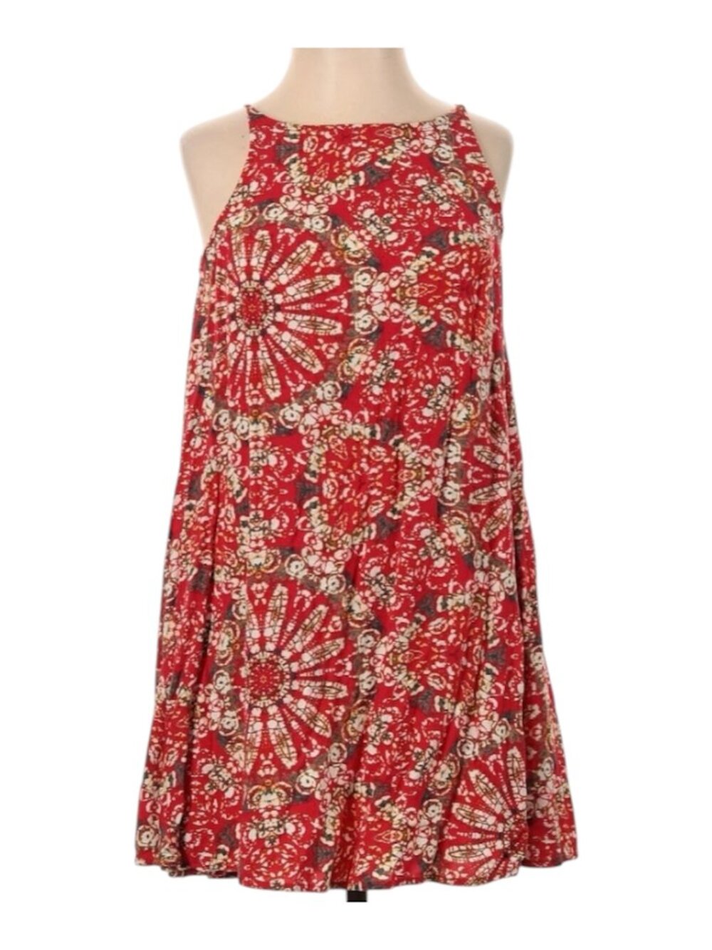Vans Marie Trapeze Dress Autumn Leaves - XS
